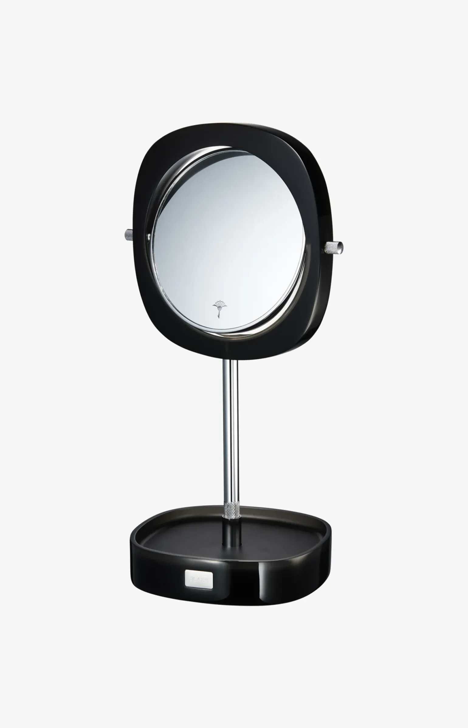 Kosmetikspiegel Crystal Line in Anthrazit