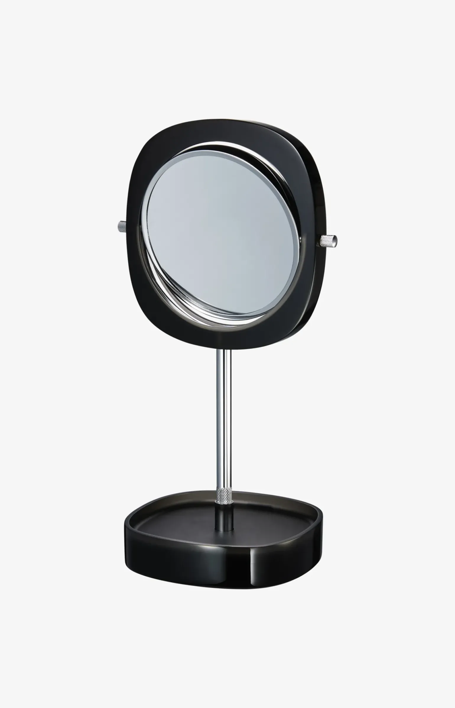 Kosmetikspiegel Crystal Line in Anthrazit