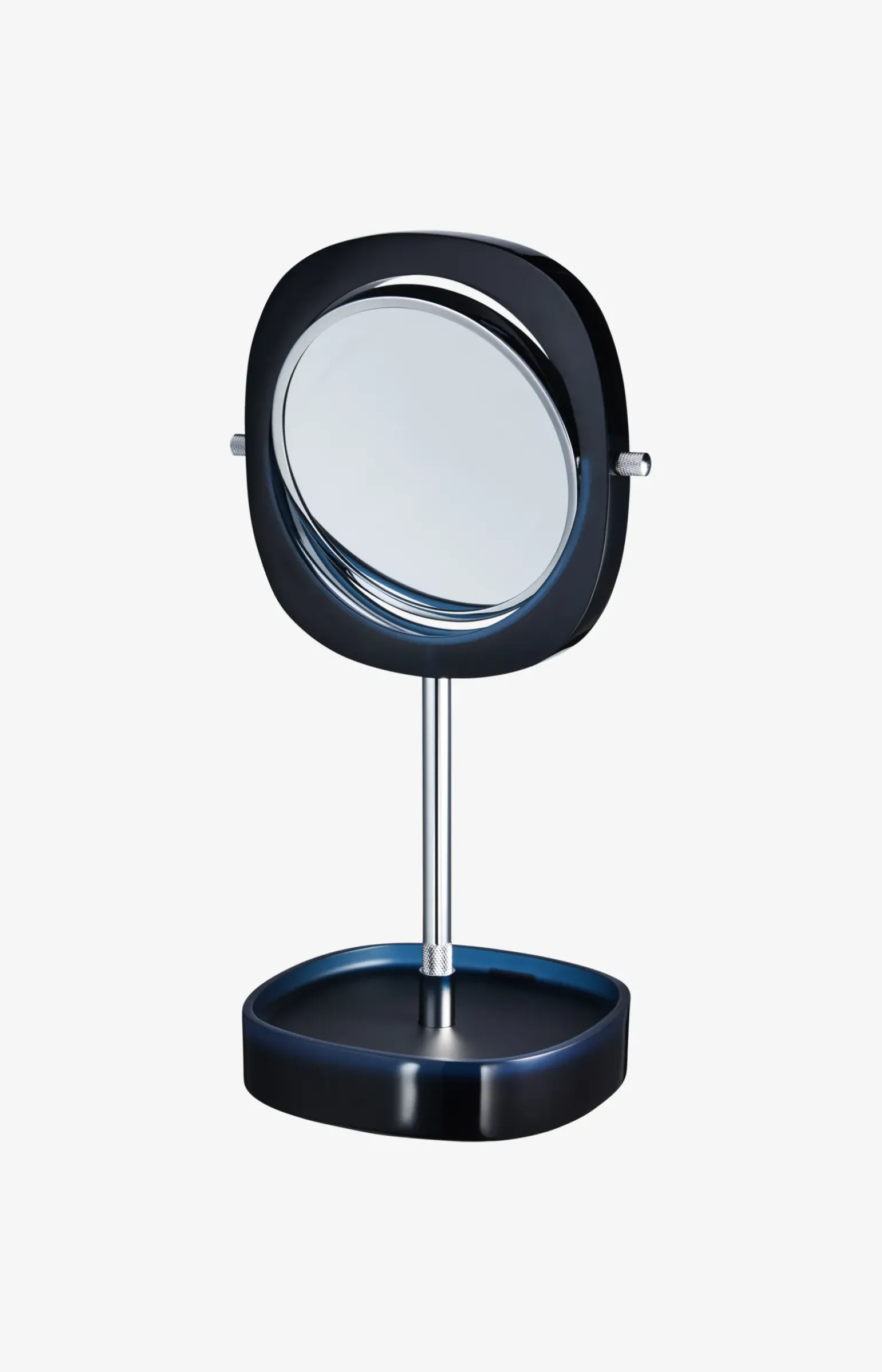 Kosmetikspiegel Crystal Line in Dunkelblau