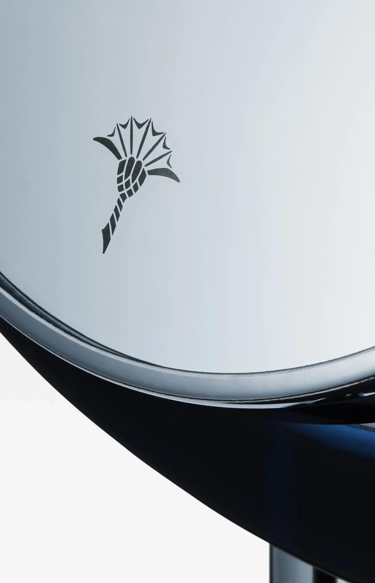 Kosmetikspiegel Crystal Line in Dunkelblau