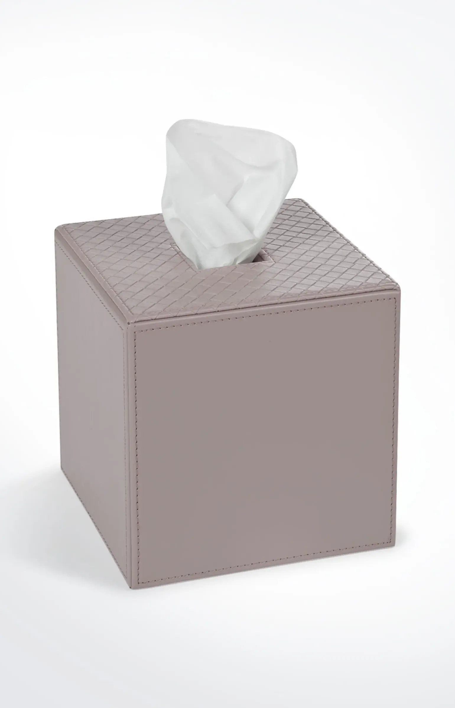 Kosmetiktuch-Spender Bathline, Grau-Rosé