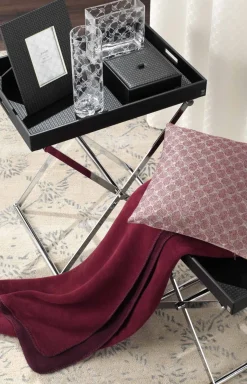 Kristallvase Allover (20x8x20), Weiß