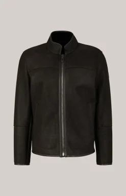 Lammfelljacke Vorot in Dunkelbraun