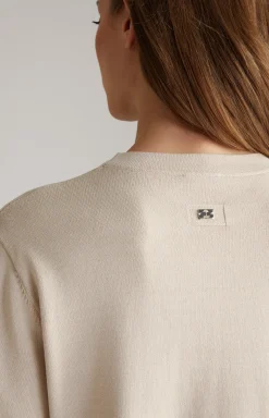 Langarmshirt in Nude