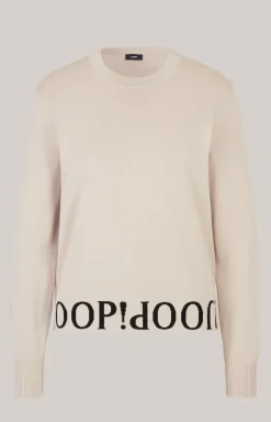 Langarmshirt in Nude