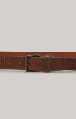 Ledergürtel in Braun