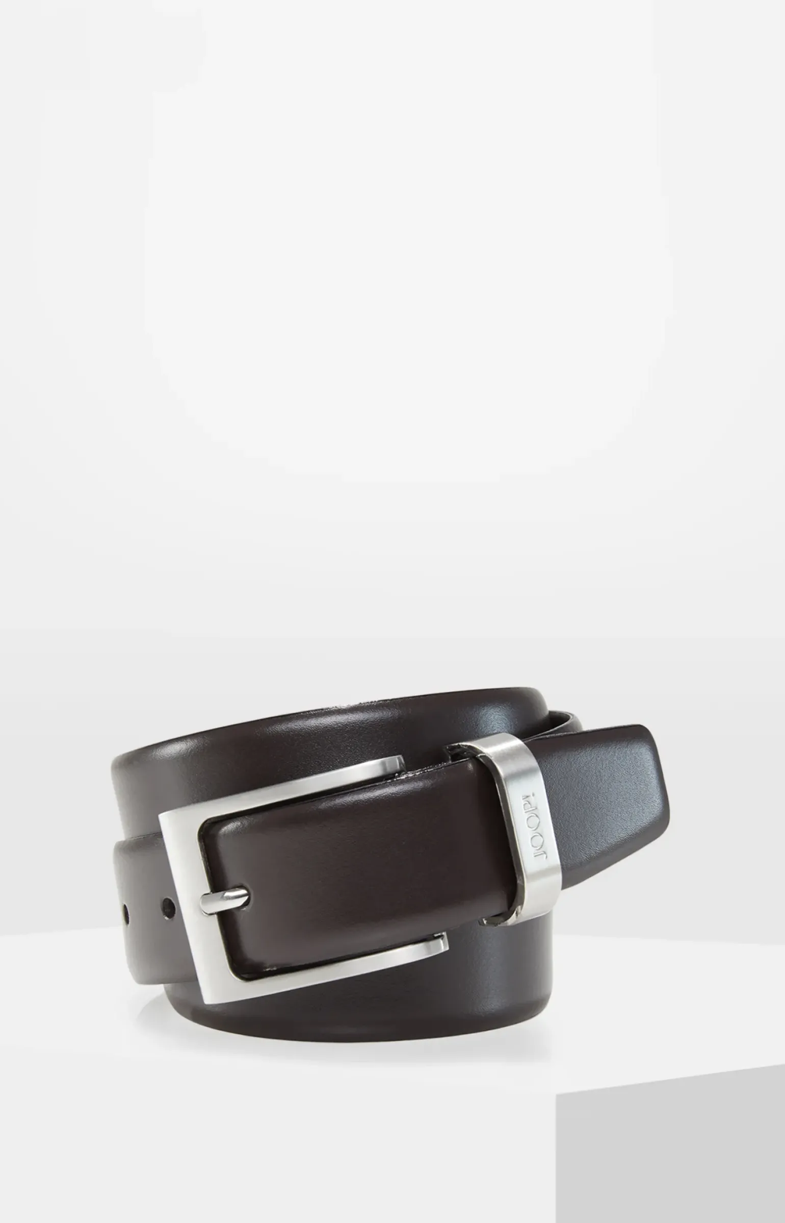 Ledergürtel in Dunkelbraun