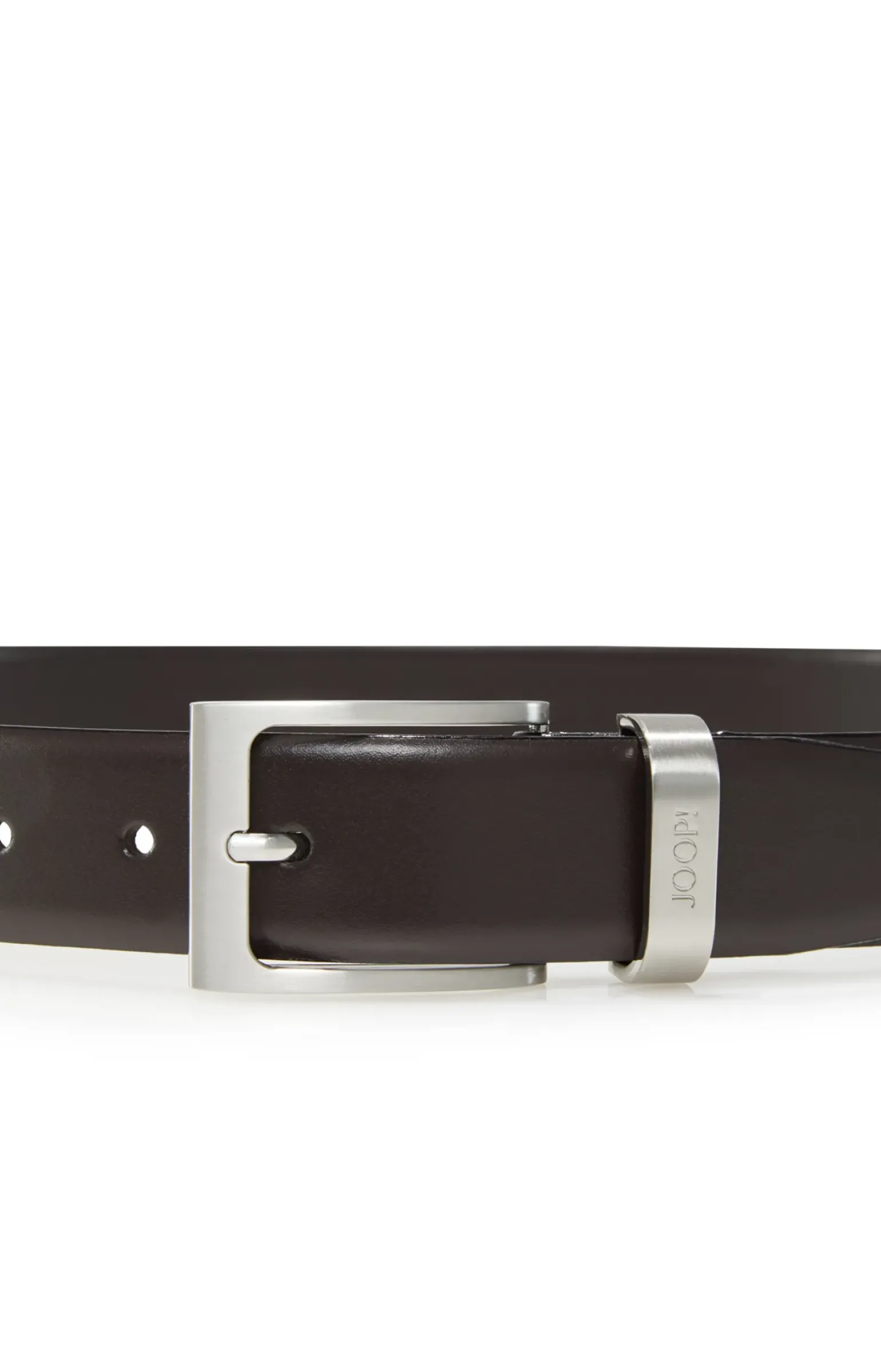 Ledergürtel in Dunkelbraun