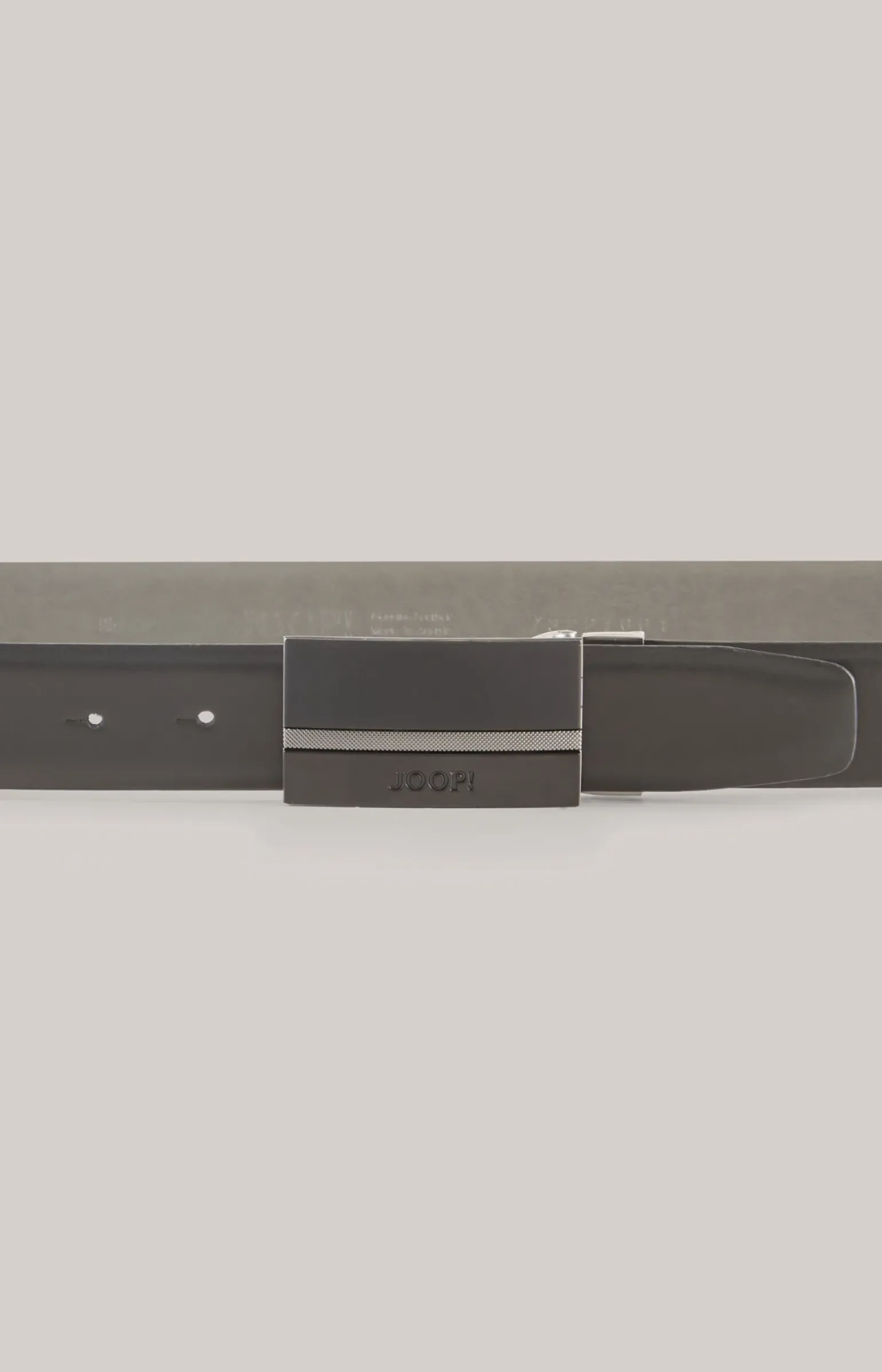 Ledergürtel in Schwarz