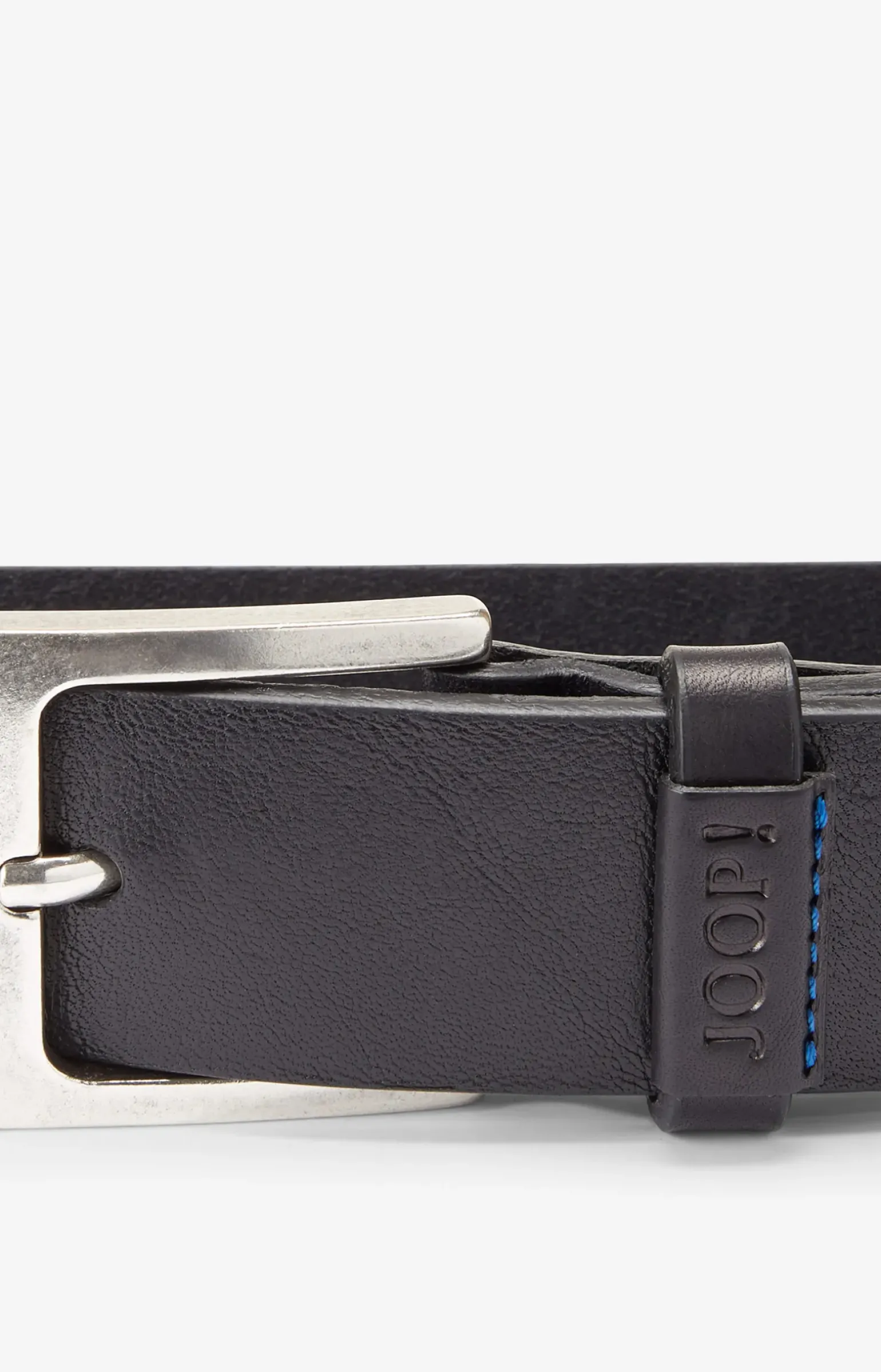 Ledergürtel in Schwarz