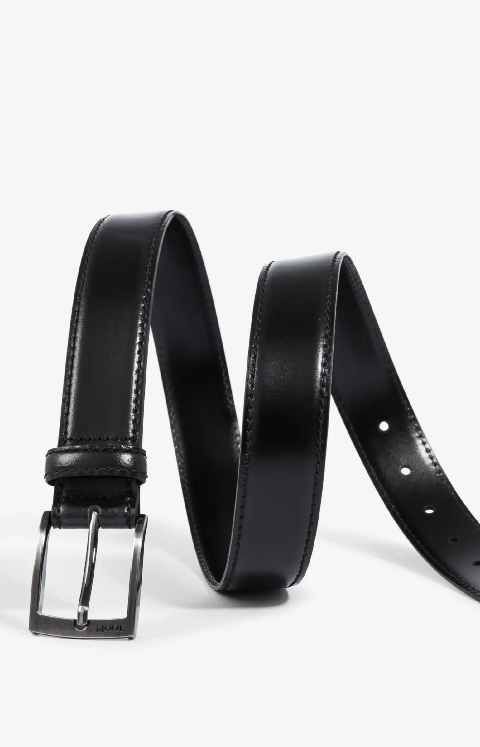 Ledergürtel in Schwarz