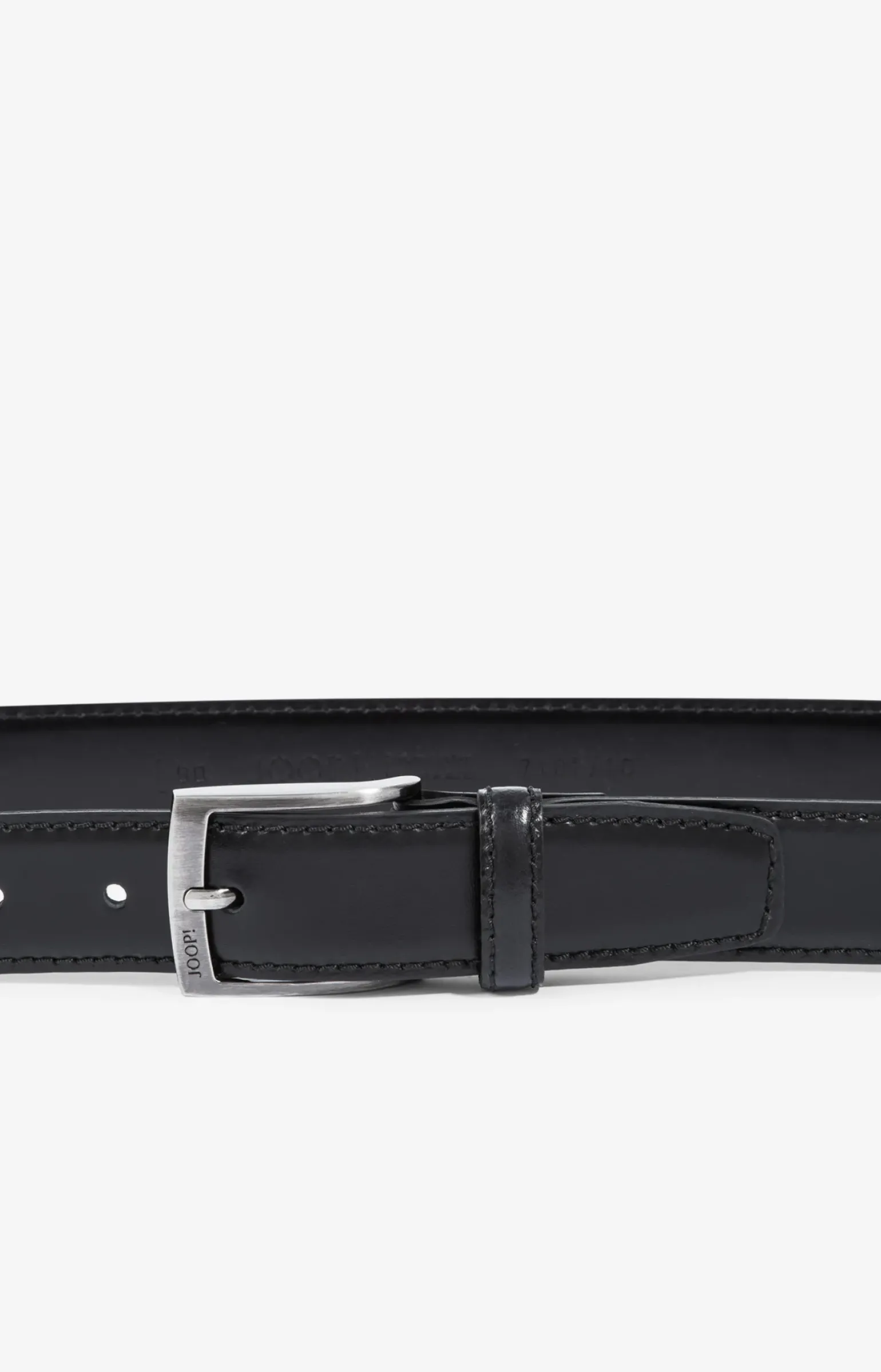 Ledergürtel in Schwarz