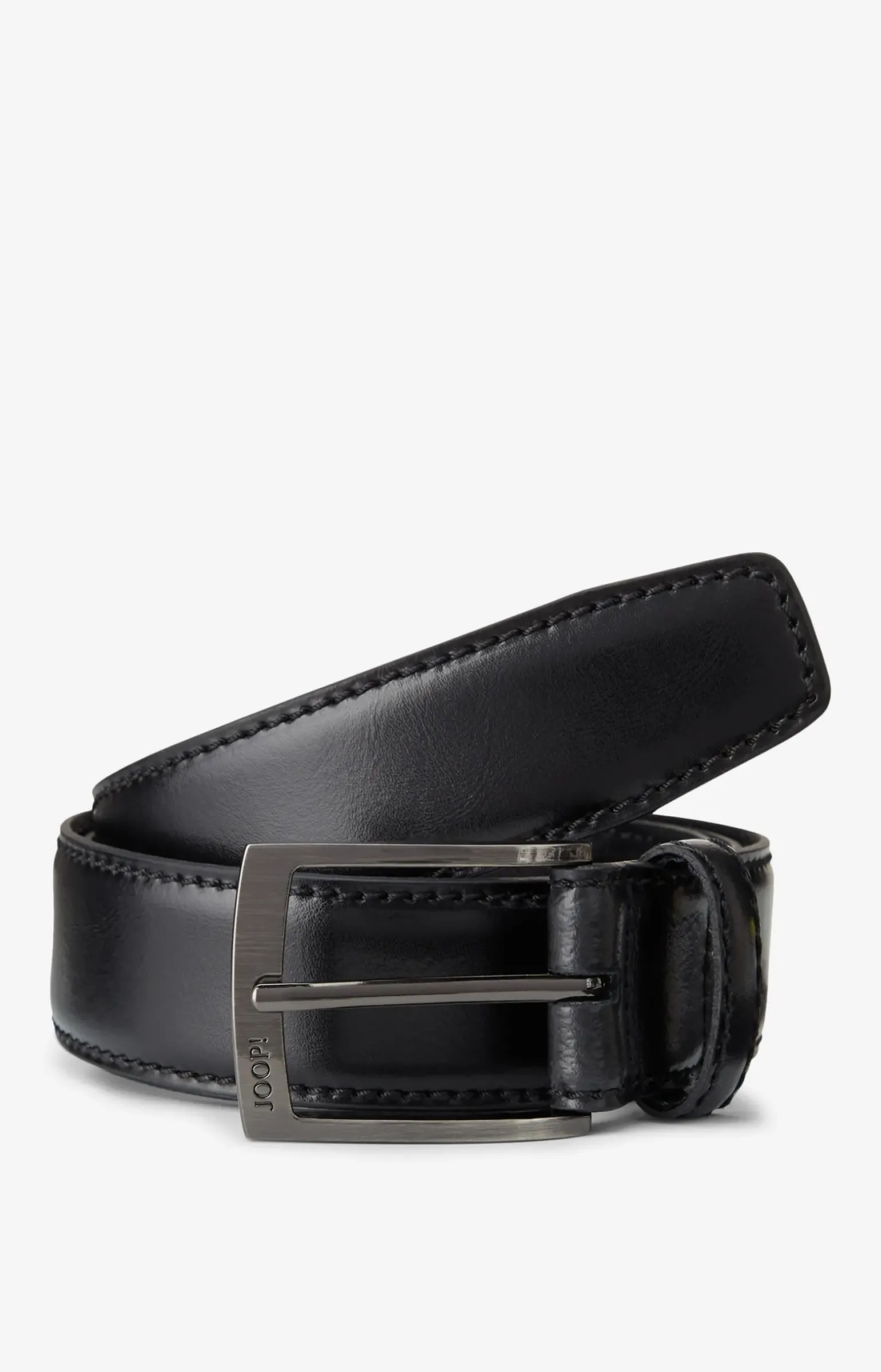 Ledergürtel in Schwarz