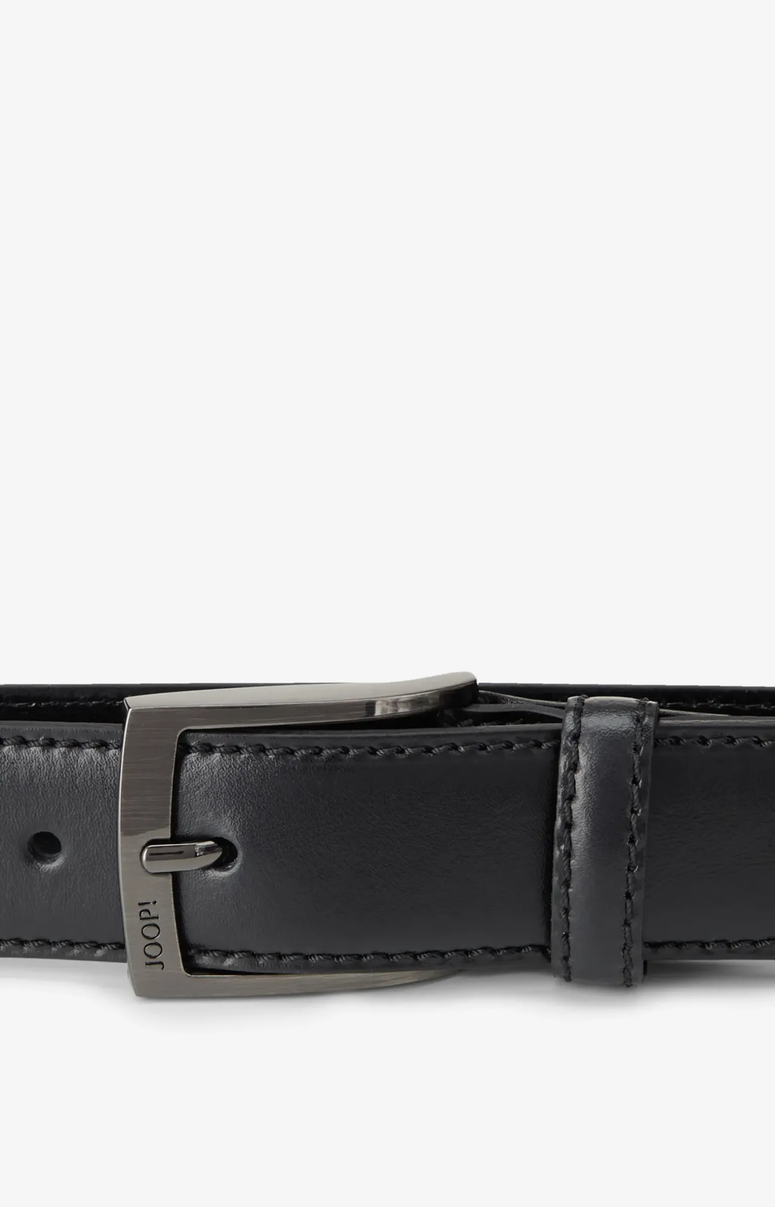 Ledergürtel in Schwarz