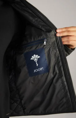 Lederjacke Boy in Schwarz