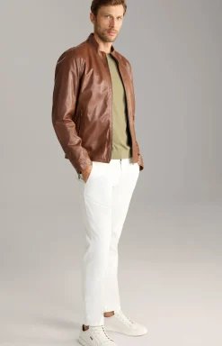 Lederjacke Lif in Braun