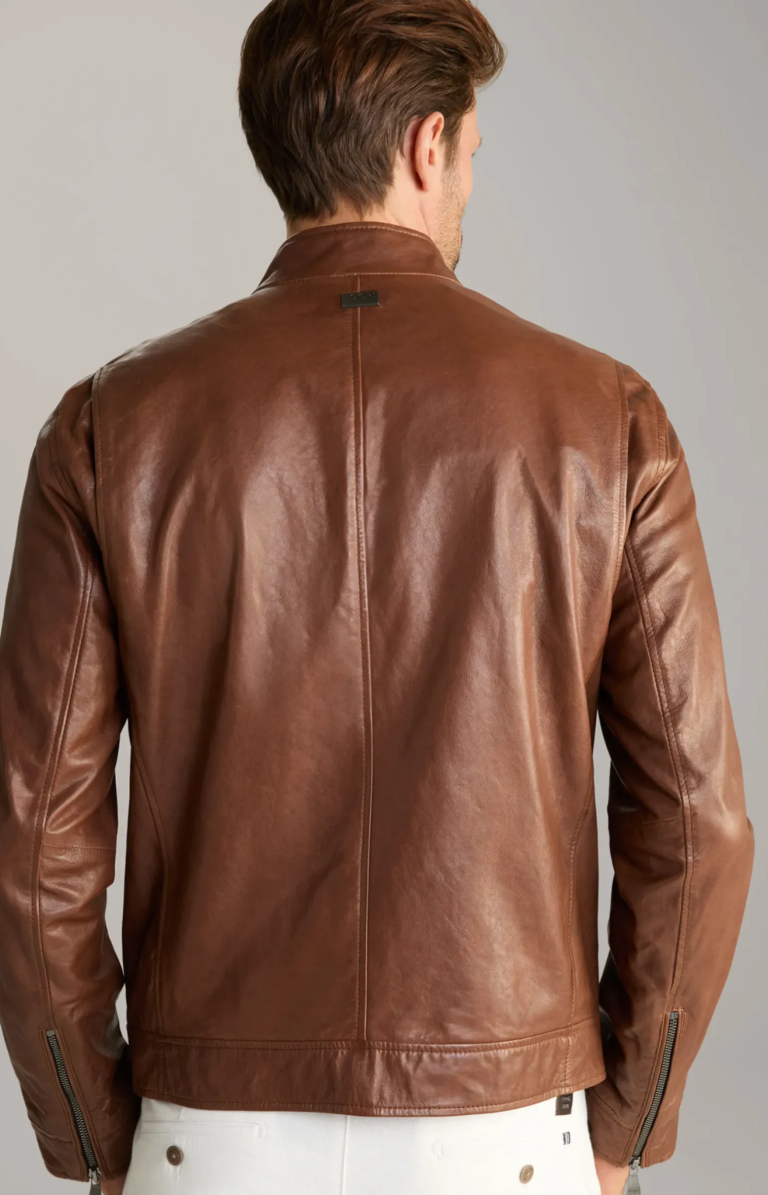 Lederjacke Lif in Braun