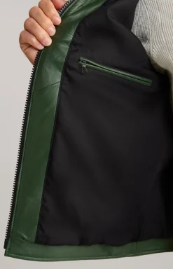 Lederjacke Lif in Grün