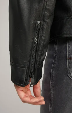 Lederjacke Lif in Schwarz