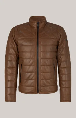 Lederjacke Nonji in Braun