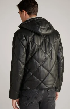 Lederjacke Relom in Schwarz