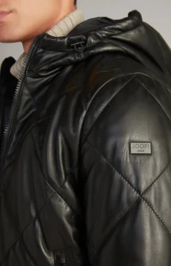 Lederjacke Relom in Schwarz