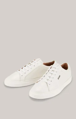 Leder-Sneaker Tinta Coralie in Weiß