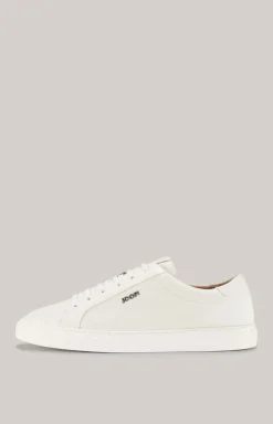 Leder-Sneaker Tinta Coralie in Weiß