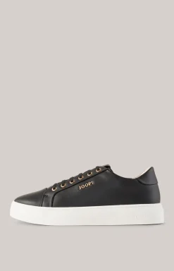 Leder-Sneaker Tinta New Daphne in Schwarz