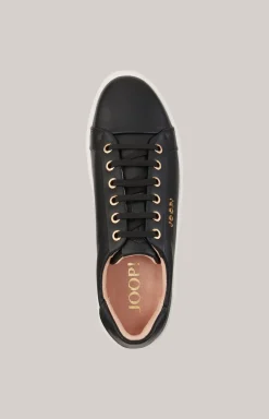 Leder-Sneaker Tinta New Daphne in Schwarz