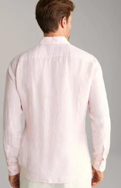 Leinen-Hemd Pai in Rosa