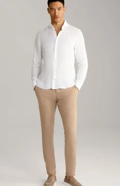 Leinen-Hemd Pai in Weiß