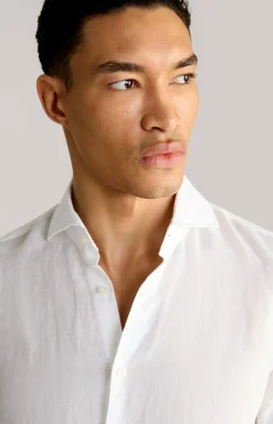 Leinen-Hemd Pai in Weiß