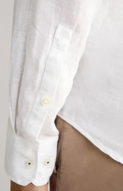 Leinen-Hemd Pai in Weiß