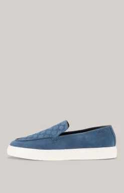 Loafer Velluto Coralie in Blau