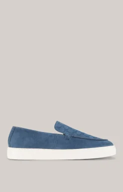 Loafer Velluto Coralie in Blau