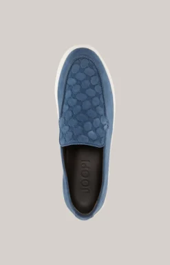 Loafer Velluto Coralie in Blau