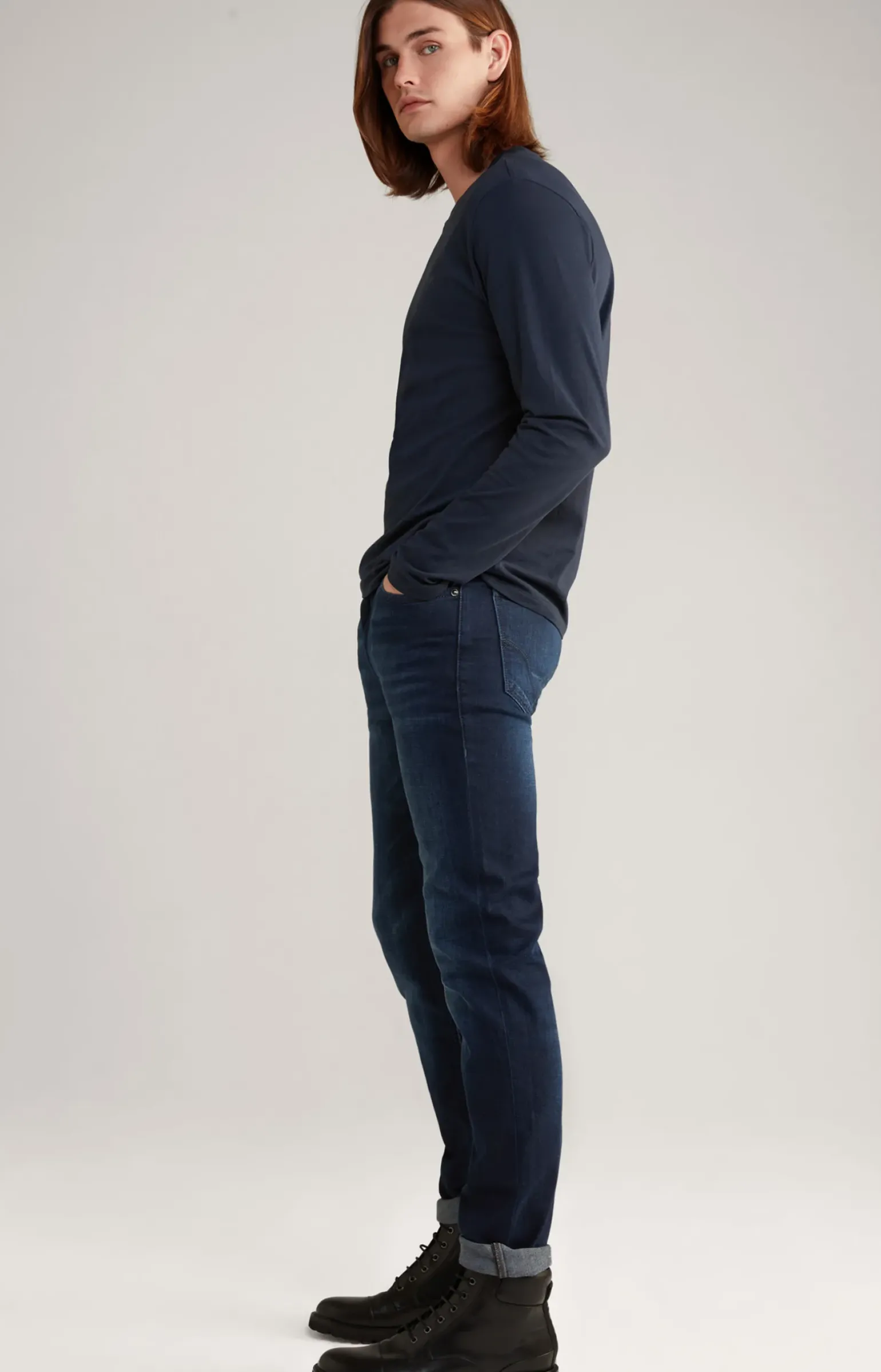 Longsleeve Alphis in Navy