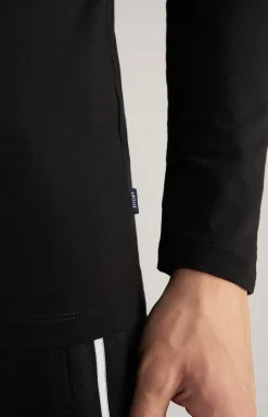 Longsleeve Alphis in Schwarz