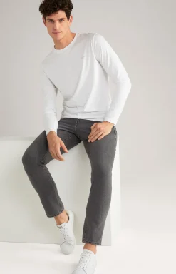 Longsleeve Alphis in Weiß