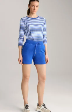 Longsleeve in Blau/Weiß gestreift