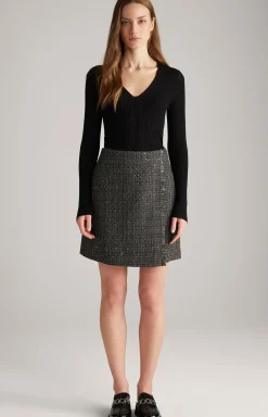 Longsleeve in Schwarz