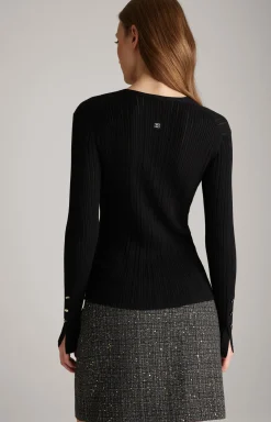 Longsleeve in Schwarz