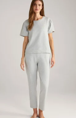 Loungewear Hose in Grey Melange