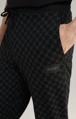Loungewear Hose in Schwarz