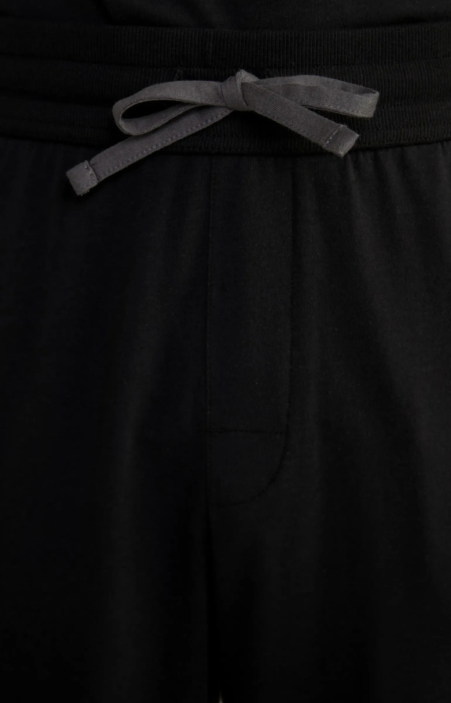 Loungewear Hose in Schwarz