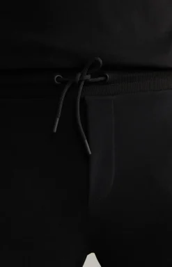 Loungewear Hose in Schwarz