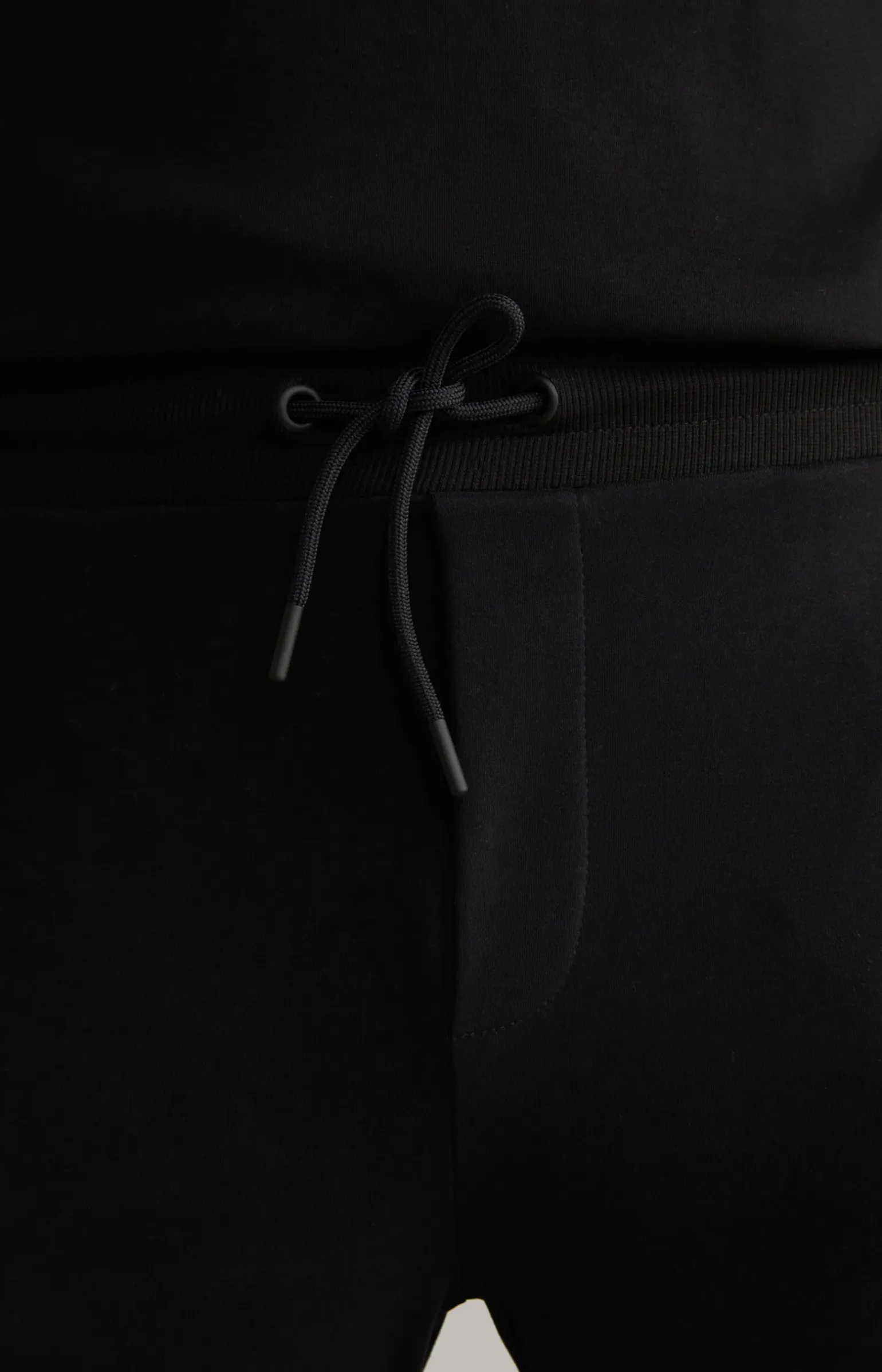 Loungewear Hose in Schwarz