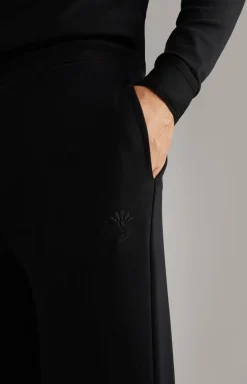 Loungewear Hose in Schwarz