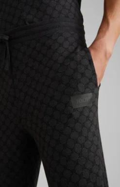 Loungewear Joggpants in Anthrazit meliert